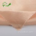 Tissu doux satiné 100% polyester pour vêtement